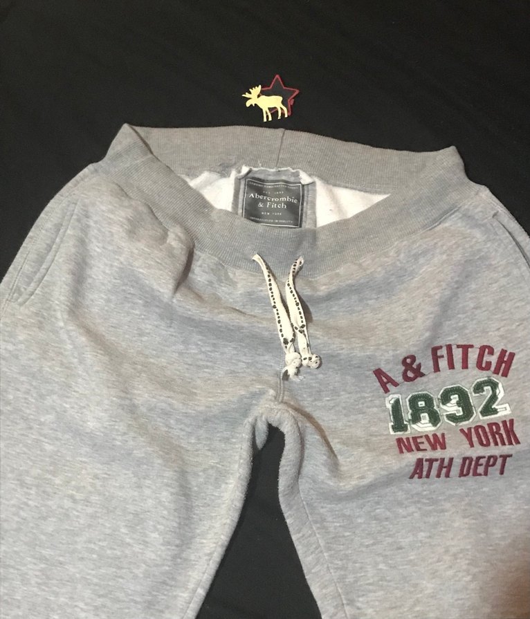 Kız Gri Baskılı Fermuarlı Eşofman Altı - Görsel 3