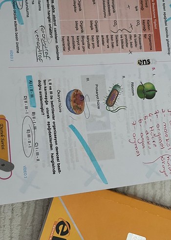 ENS TYT Destek Soru Bankası biyoloji kimya matematil
