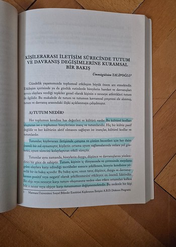 Kişilerarası İletişim - Güncel Yaklaşımlar Kitabı - Görsel 3