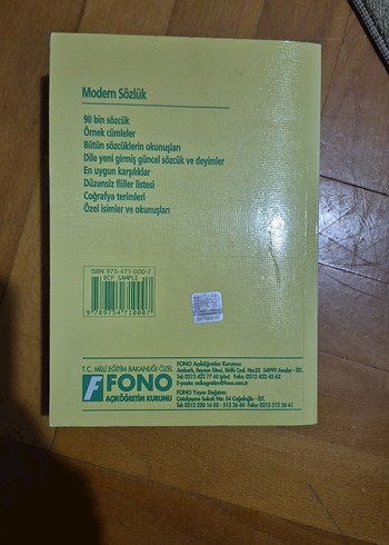 Fono Modern Almanca-Türkçe Sözlük - Görsel 2