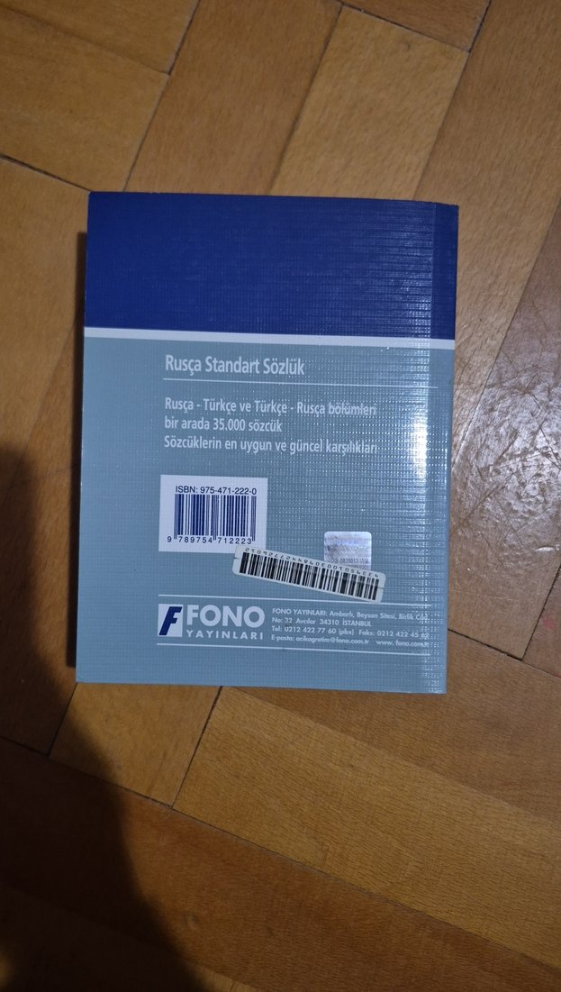 FONO Rusça-Türkçe Standart Sözlük - Görsel 2