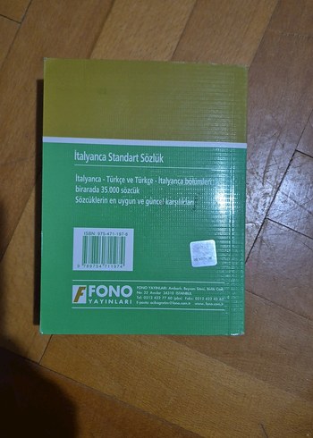 Fono İtalyanca-Türkçe Standart Sözlük - Görsel 2