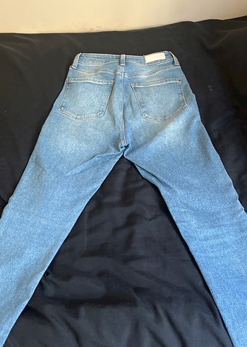s Beden mavi Renk Kadın Mavi Normal Paça Denim Jean