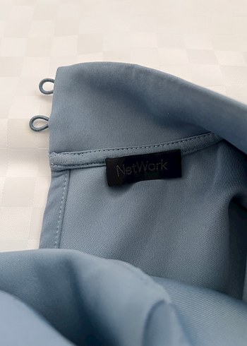 40 Beden Kadın Gri Yüksek Yakalı Sweatshirt