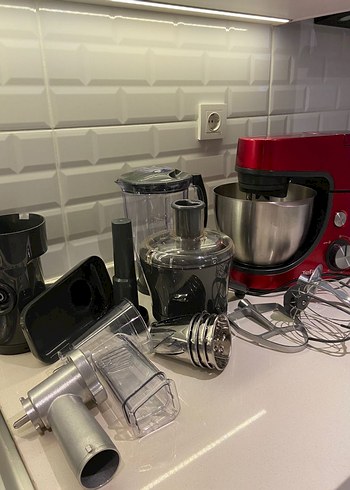 Tefal MasterChef Gourmet Hamur Yoğurma ve Kıyma Çekme Mikseri