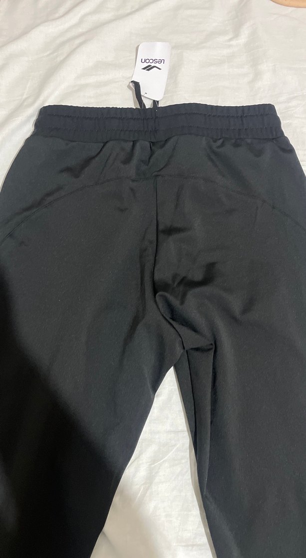 Lescon Siyah Fermuarlı Outdoor Eşofman Altı - Görsel 2