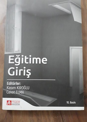 Eğitime Giriş - Kasım Kıroğlu & Cevat Elma