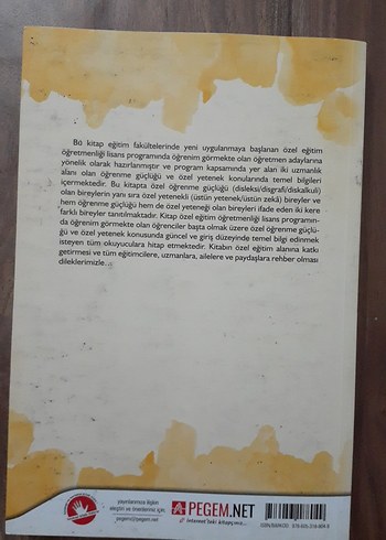  Öğrenme Güçlüğü ve Özel Yetenek Kitabı