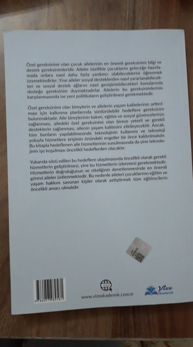 Özel Eğitimde Aile Eğitimi - Atilla Cavkaytar - Görsel 2