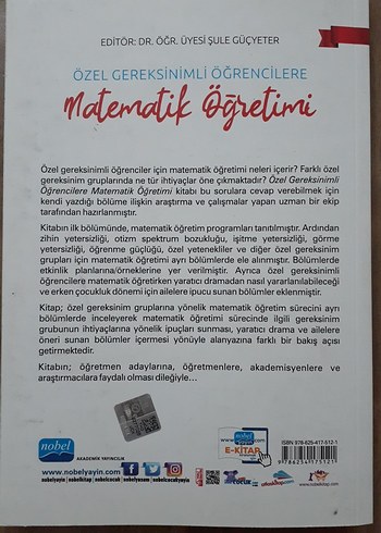 Özel Gereksinimli Öğrencilere Matematik Öğretimi