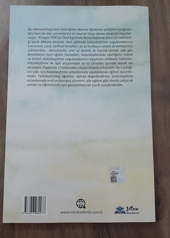  Özel Eğitimde Bütünleştirme Kitabı