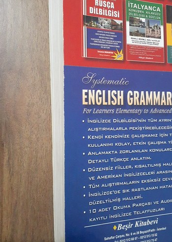 İngilizce Dilbilgisi Kitabı - Başlangıçtan İleriye - Görsel 2