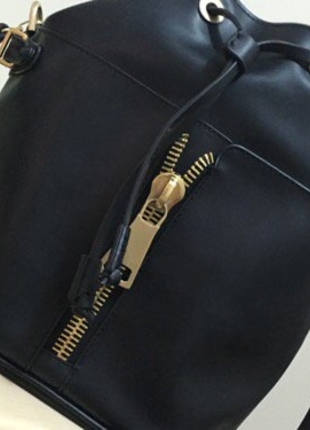 Fermuar detay zara bucket bag!