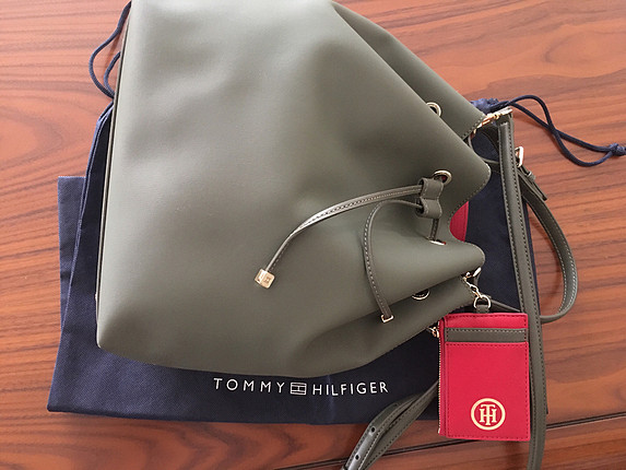 Tommy Hilfiger Haki Renk Tommy Hilfiger çanta