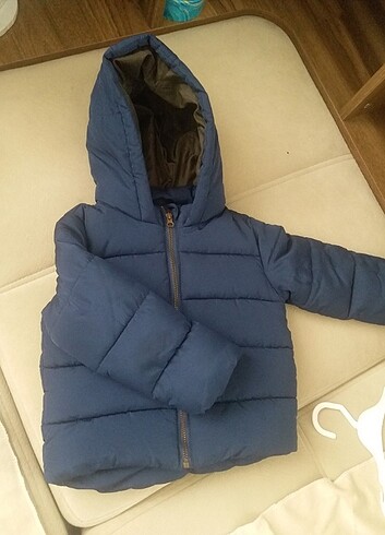 24-36 Ay Beden lacivert Renk koton çocuk mont 
