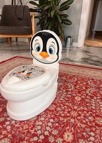  Beden Renk Penguen Figürlü Bebek Lazımlığı