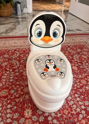 Penguen Figürlü Bebek Lazımlığı