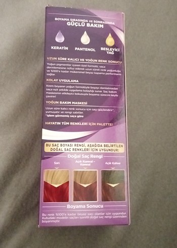 Palette Kalıcı Saç Boyası 6-88 Yoğun Kızıl - Görsel 3