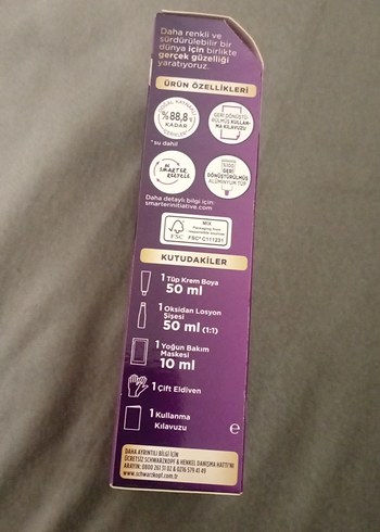 Palette Kalıcı Saç Boyası 6-88 Yoğun Kızıl - Görsel 4