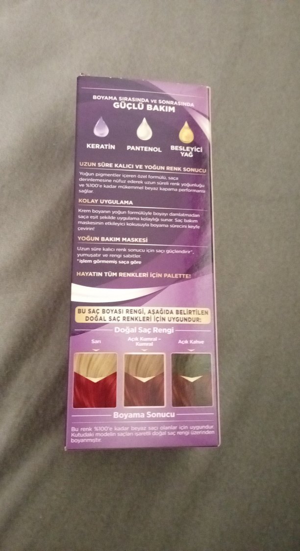 Palette Kalıcı Saç Boyası 6-88 Yoğun Kızıl - Görsel 3