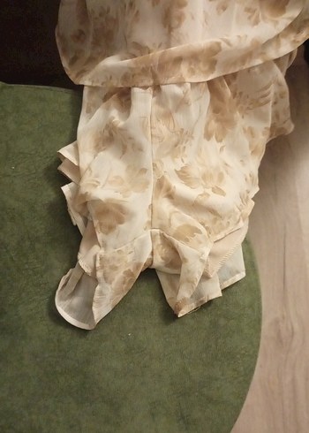 V Yaka Kısa Bohem Tulum - Görsel 3