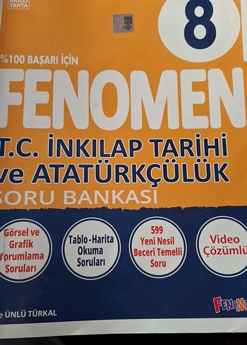 8. Sınıf Fenomen İnkılap Tarihi Soru Bankası