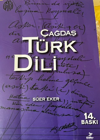 süer eker çağdaş türk dili