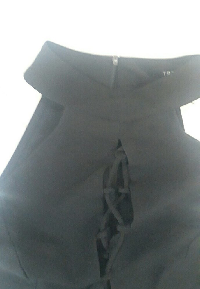 siyah önden baglamalı büstiyer - Görsel 3