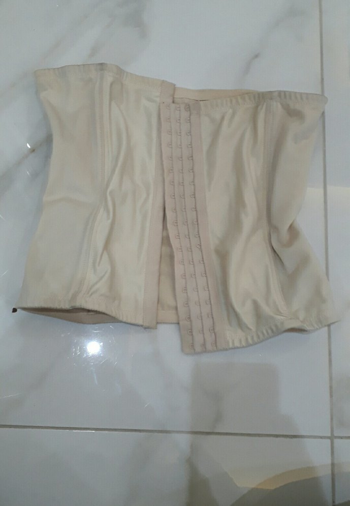 Bej Düz Kesim Hemşire Korsesi - Görsel 2