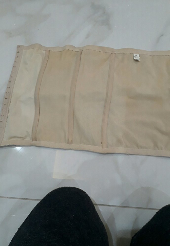 Bej Düz Kesim Hemşire Korsesi - Görsel 4