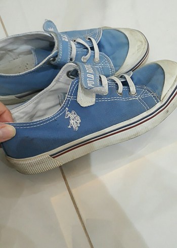 Mavi Erkek Çocuk Spor Ayakkabı Velcro - Görsel 2