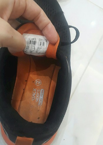 Siyah Bağcıklı erkek spor Ayakkabı - Görsel 4