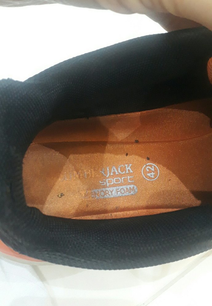 Siyah Bağcıklı erkek spor Ayakkabı - Görsel 5