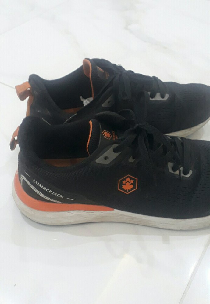 Siyah Bağcıklı erkek spor Ayakkabı - Görsel 2