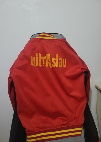 Galatasaray Ultraslan yazılı tam Fermuarlı Hırka Sweatshirt - Görsel 2