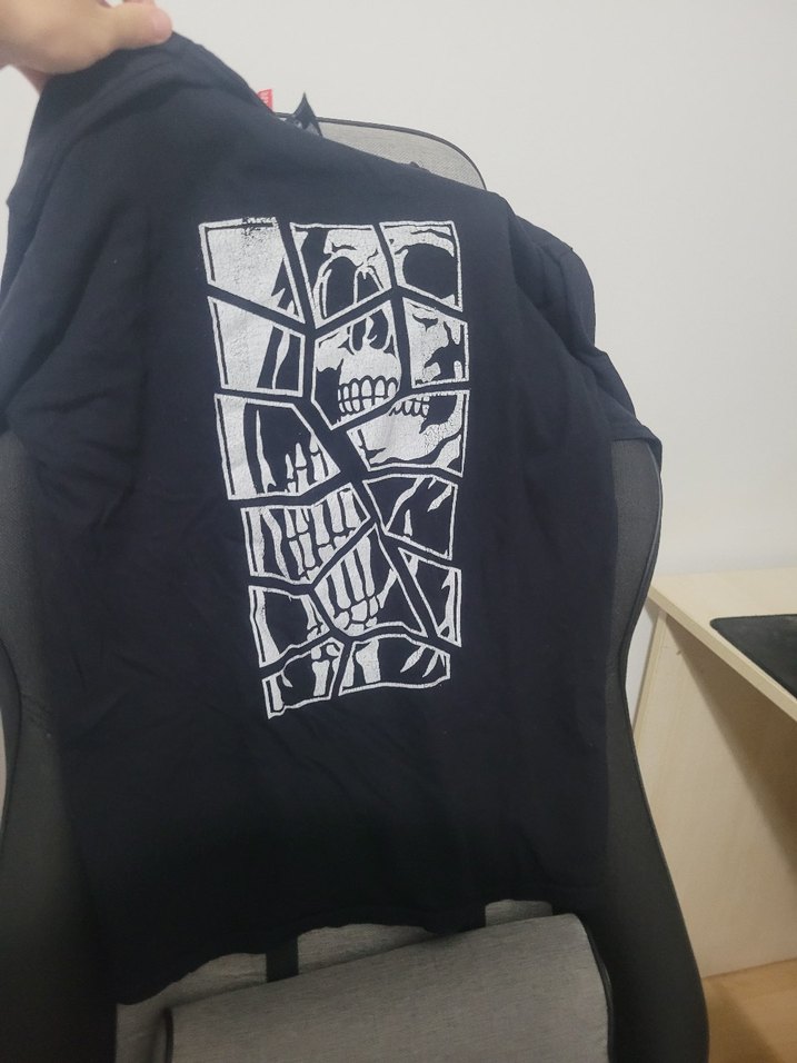 Sırtı baskılı Oversize Tişört - Görsel 2