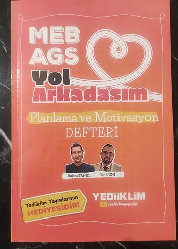 MEB AGS Yol Arkadaşım Planlama ve Motivasyon Defteri