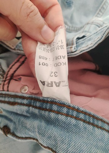 Zara Kadın Kot Pantolon