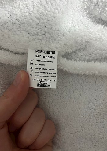 Kürklü Mavi Erkek Bebek Kayak Tulumu - Görsel 3