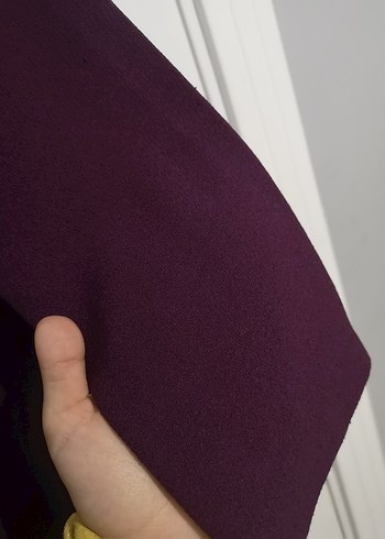 Mürdüm Salaş Midi Tunik,86cm önü arkasına göre 3 parmak kısa - Görsel 2