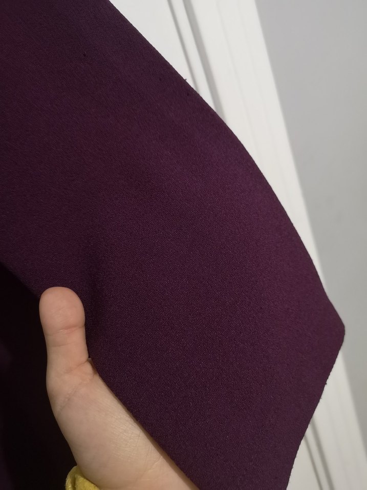 Mürdüm Salaş Midi Tunik,86cm önü arkasına göre 3 parmak kısa - Görsel 2