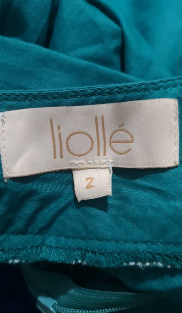 Uzun, Salaş, Drapeli Mavi, yeşil Kadın Elbise - Görsel 4