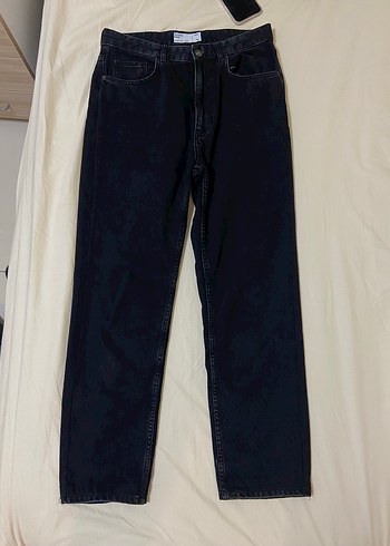 Bershka Siyah Kadın jeans pantolon
