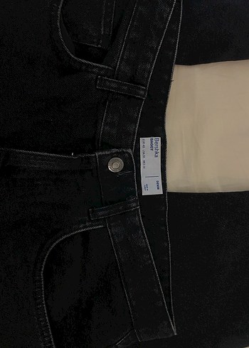 l Beden Siyah Kadın jeans pantolon
