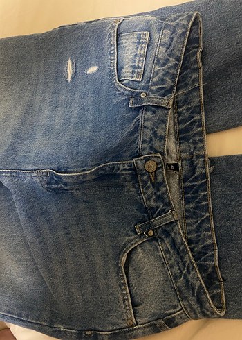 l Beden Kadın mavi pantolon jeans