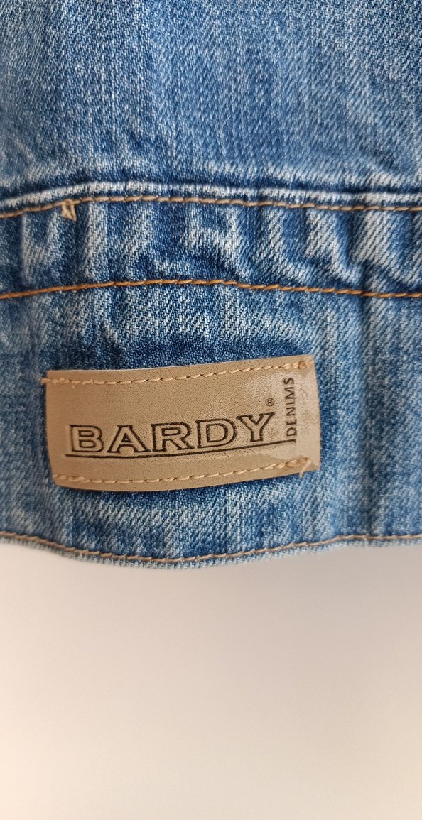 Düğmeli Kadın Mavi Denim Ceket - Görsel 3