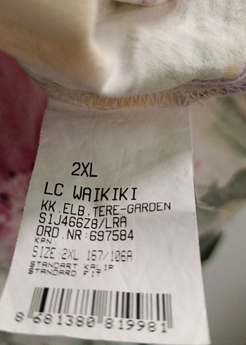 xxl Beden Çiçek Desenli Elbise