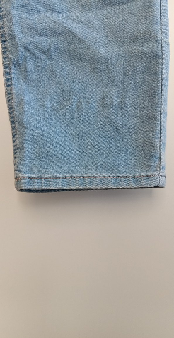 Mavi Midi Boy Rahat Kesim Mom Jean Kadın Kot Pantolon - Görsel 4