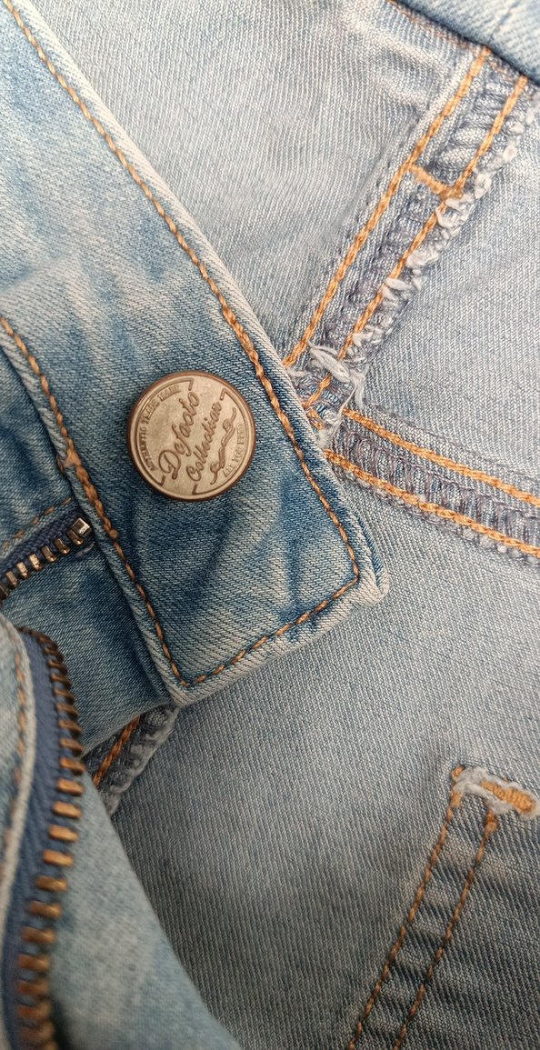 Mavi Midi Boy Rahat Kesim Mom Jean Kadın Kot Pantolon - Görsel 3