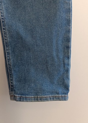 32 Beden mavi Renk Mavi Normal Boy Slim Mom Kadın Jean